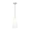 Z-Lite Farrell 1 Light Pendant, 7.25in. W x 13.75in. H, Brushed Nickel 3043P7-BN - alternate 1